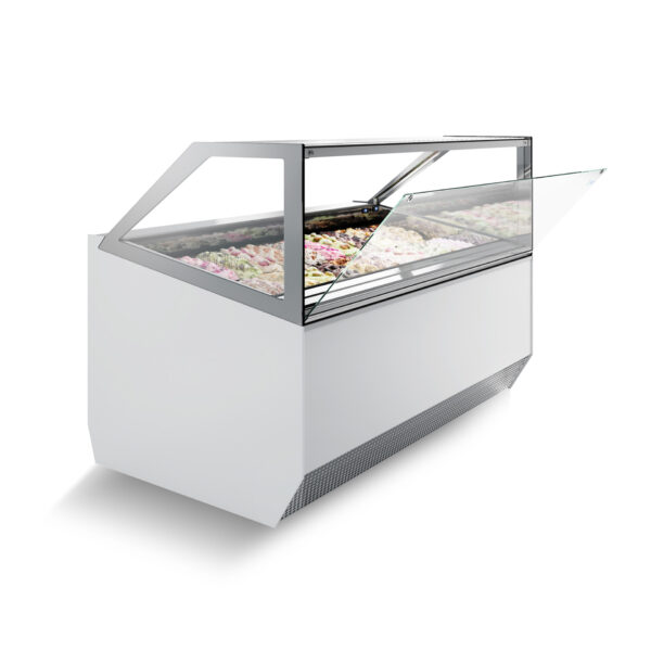 ISA Millennium 120 ST Gelato/Ice Cream Display Case (12 Pans)