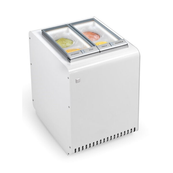 IFI Bit Panorama Display Case for Gelato 4 Flavors 24.21"