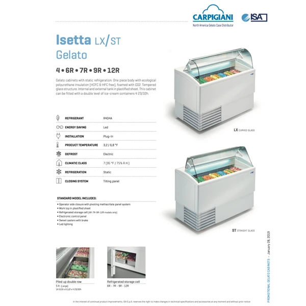 ISA Isetta 6R TP 6 Bandejas